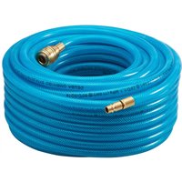 monzana® Druckluftschlauch 30m Schnellkupplung/Stecker