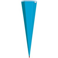ROTH Schultüten-Rohling ohne Verschluss, 850 mm, pazifikblau – Bild 2