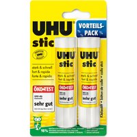 UHU Klebestift stic, lösemittelfrei, 2 x 21 g Vorteilspack – Bild 2