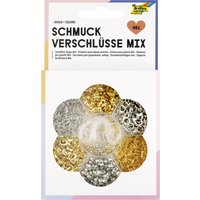 folia Schmuckverschlüsse-Set, 961-teilig, gold und silber – Bild 2