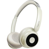 LogiLink BT 6.0 Headset AuraSolo, bluetoothfähig, beige – Bild 2