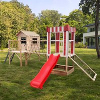 Spielpark inkl. Rutsche WUNDERLAND Natur- 555 x 340 cm – Bild 2