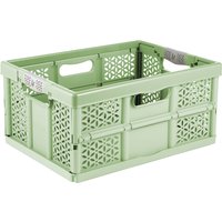 keeeper Profi-Klappbox, eco lea, 32 Liter, gras green – Bild 2