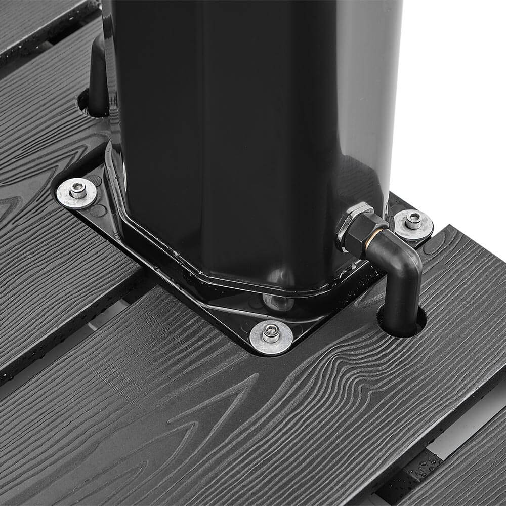 Home Deluxe 4058166294333 Solardusche Anthrazit – Bild 6