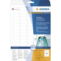 HERMA Preis-Etiketten SPECIAL, 35,6 x 16,9 mm, weiß – Bild 2