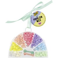 folia Perlen-Mix PASTEL, 170 Teile