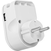 LogiLink Adapterstecker mit Smartphone-Ablagefläche, weiß – Bild 2