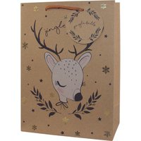 CACTUS Weihnachts-Geschenktüte, Hirsch, mittel