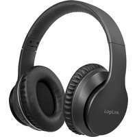 LogiLink BT 5.3 Active-Noise-Cancelling-Headset, schwarz