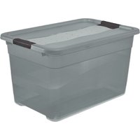 keeeper Aufbewahrungsbox, cornelia, 52 Liter, crystal-grey