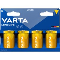 VARTA Alkaline Batterie Longlife, Mono (D), 4er Blister – Bild 2