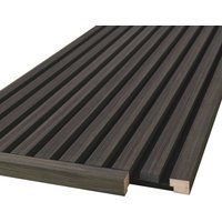 Abschlussleiste für Akustikpaneel ENDO Smoked Oak - 80 cm - Menge: 1 – Bild 2