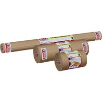 tesa Abdeckpapier, selbstklebend, 600 mm x 10 m, braun