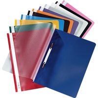 herlitz Schnellhefter, DIN A4, aus PP-Folie, hellblau