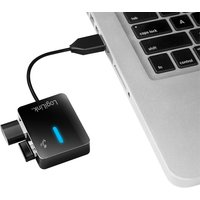 LogiLink USB 2.0 Hub Smile, 4 Port, schwarz – Bild 2