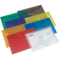 Rexel Dokumententasche Folder, DIN A4, türkis-transluzent