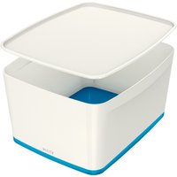 LEITZ Aufbewahrungsbox My Box, 18 Liter, weiß/blau – Bild 2
