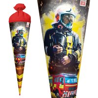 ROTH Schultüte, Feuerwehrmann, rund, 700 mm
