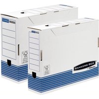 Fellowes BANKERS BOX SYSTEM Archiv-Schachtel, blau, (B)200 mm – Bild 2