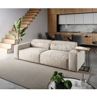DELIFE Sirpio Big-Sofa Cord Beige – Bild 2