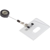 DURABLE Namensschild, aus flexiblem PVC, 85 x 54 mm