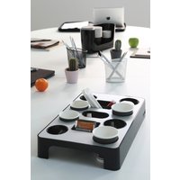 ALBA Stifteköcher, MESHCUP, aus Drahtmetall, grün