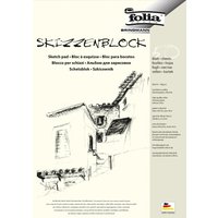 folia Skizzenblock, DIN A4, 120 g/qm, 50 Blatt