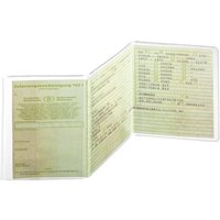 DURABLE Ausweishülle, aus PP, dreiteilig, transparent
