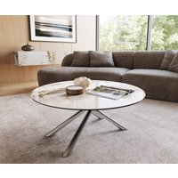 DELIFE Edge Couchtisch Keramik rund