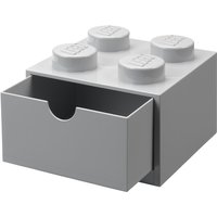 LEGO Schubladenbox DESK DRAWER 4, 1 Schub, grau