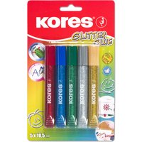 Kores Glitzerkleber, Glitter Glue, farbig sortiert – Bild 2