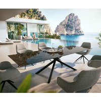 DELIFE Edge Outdoortisch Keramik 300x100