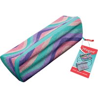 Maped Schlamper-Etui XXL EFFECT, PASTEL SOFTY WAVES
