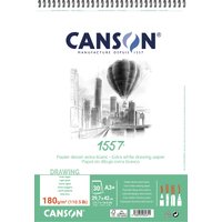CANSON Zeichenpapierblock 1557, DIN A3, 180 g/qm, 30 Blatt – Bild 2