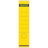LEITZ Ordnerrücken-Etikett, 61 x 285 mm, lang, breit, gelb – Bild 2