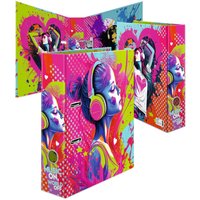 HERMA Motivordner, Music Girl, DIN A4, 70 mm