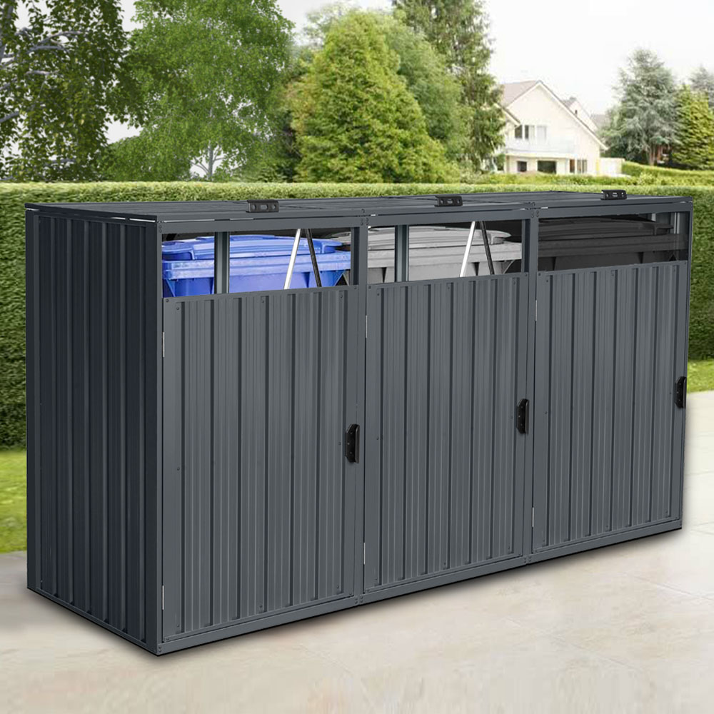 Mülltonnenbox CUBO - 1x Erweiterung – Bild 3