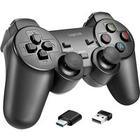 LogiLink Wireless Gaming-Controller, 2,4 GHz, schwarz