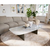 DELIFE Edge Couchtisch Keramik Titan