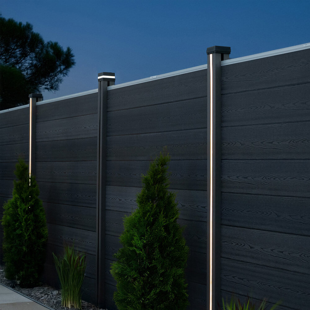 Nutleiste mit Solar LED Beleuchtung CALLUX STRIPE - 1er Set – Bild 5