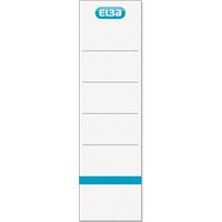 ELBA Ordnerrücken-Einsteckschild, kurz/breit, weiß – Bild 2