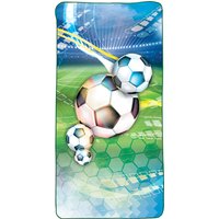 ROTH Kinder-Badetuch, Fußball, 600 x 1.200 mm