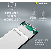 VARTA Powerbank, Energy, 10.000 mAh, weiß – Bild 2