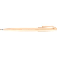 PentelArts Faserschreiber Brush Sign Pen SES15, blassorange