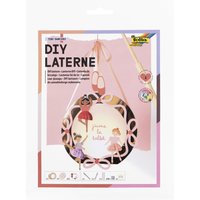 folia DIY Laternen-Bastelset Tiny Dancers, metallic-roségold – Bild 2