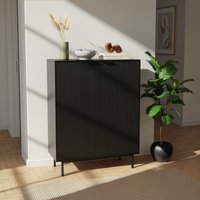 Sideboard NYLA Schwarz - 115 x 90 cm