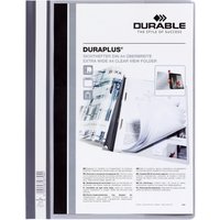 DURABLE Schnellhefter DURAPLUS, DIN A4, grau, überbreit – Bild 2
