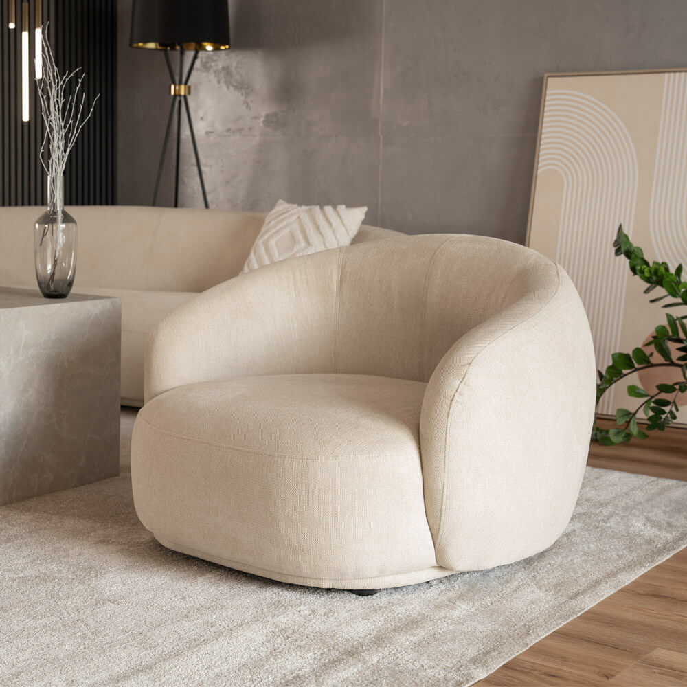 Home Deluxe 4058166417893 Sofa Beige – Bild 4