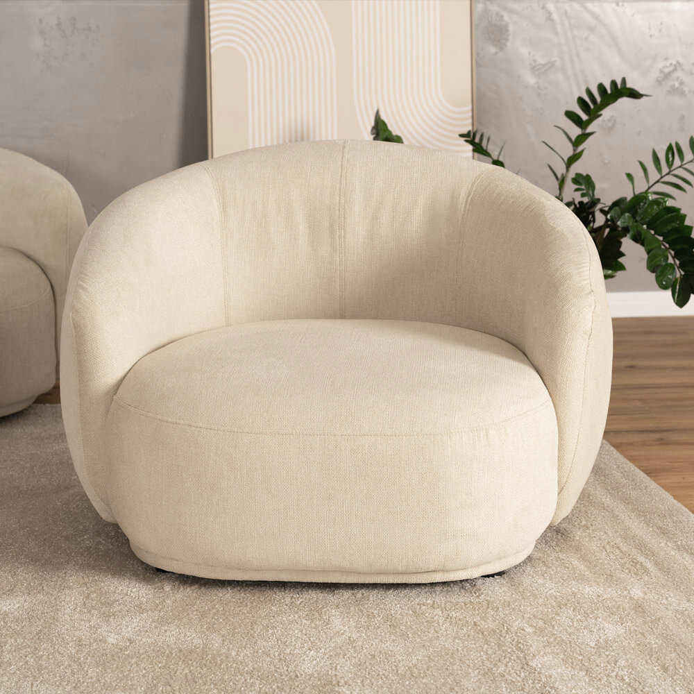 Home Deluxe 4058166417893 Sofa Beige – Bild 5