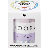 folia Deko-Klebeband Washi-Tape, HOTFOIL HAPPY VIBES, 4er